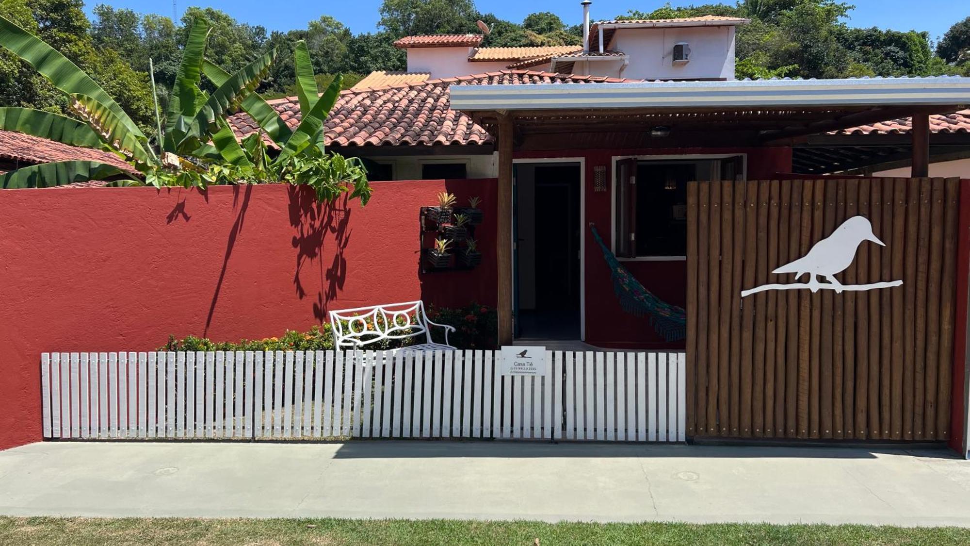Casa Tie - Passarim Hospedagem Cumuruxatiba Exteriér fotografie